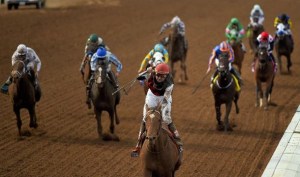 Kent Desormeaux sobre Texas Red (USA)en el Breeders’ Cup Juvenile Foto Cortesía: Mark Terrill Juvenile.