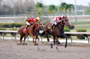 Registro despegandose para ganar la Copa San Juan Foto Cortesía de Hipi-Foto