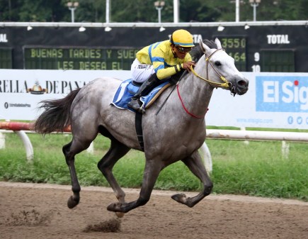 Calínico (PAN) ganando el Clásico Samuel Boyd Paredes Foto Cortesía de David Beitía