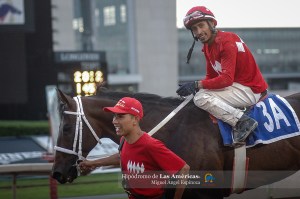 Huitlacoche (MEX) con Jose Angel Ortega luego de ganar el Copa de Oro Foto Cortesía de Miguel Angel Espinoza