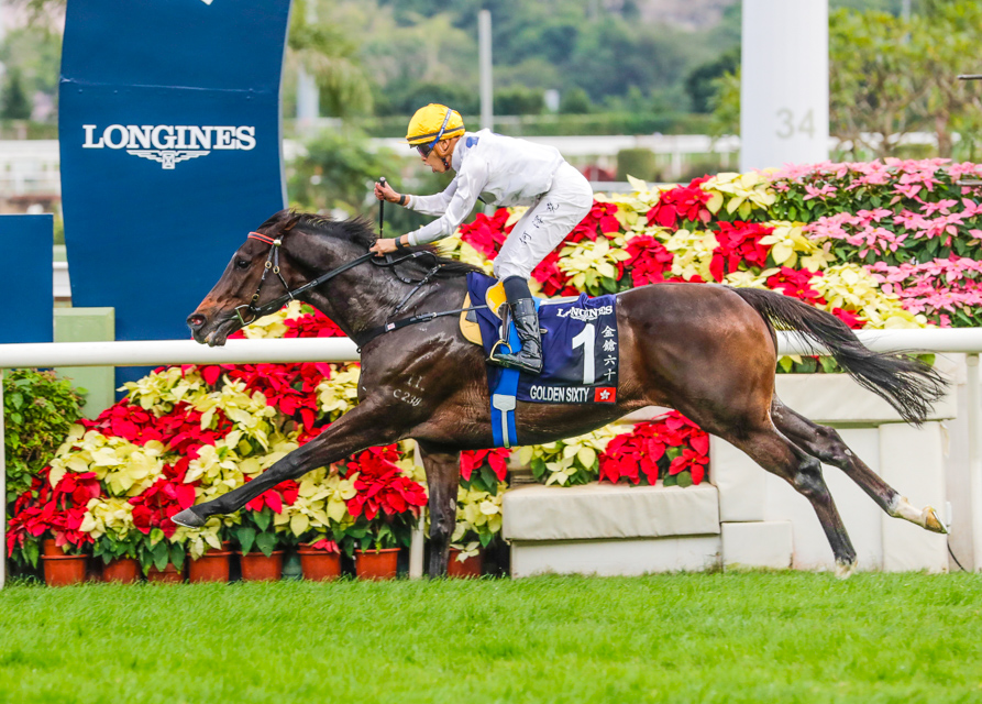 HKJC 2023_Golden Sixty Vincent Ho MIle salute LK